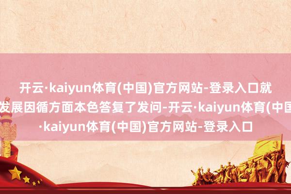 开云·kaiyun体育(中国)官方网站-登录入口就数字乡村配置和金融发展因循方面本色答复了发问-开云·kaiyun体育(中国)官方网站-登录入口